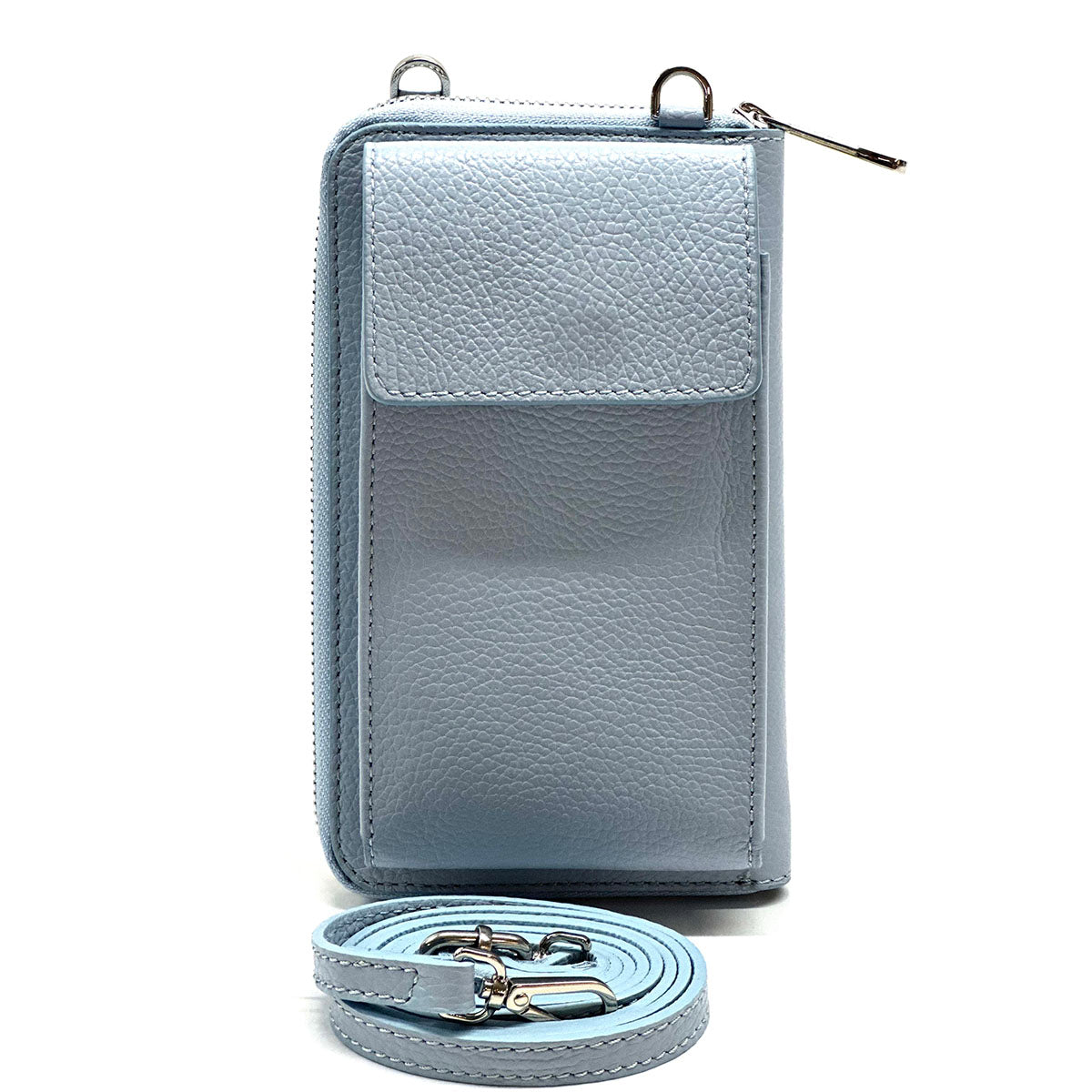 Ava Leather Phone Bag & Wallet - Made In Italy