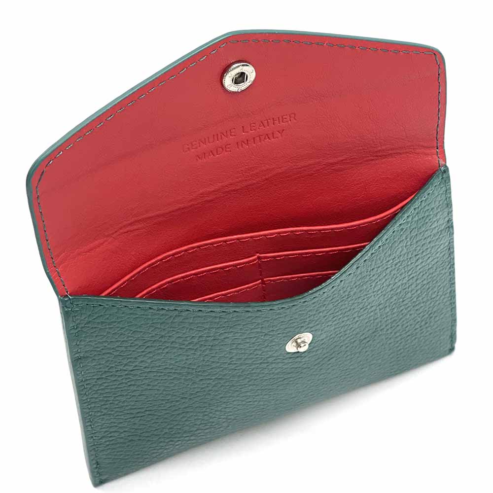 Forrica Slim Leather Wallet - Made In Italy