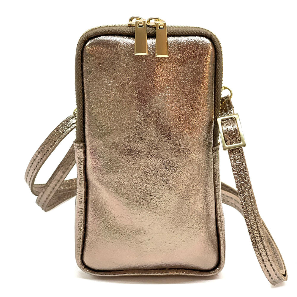 Alexis Italian Mini Leather Crossbody Bag - Made In Italy
