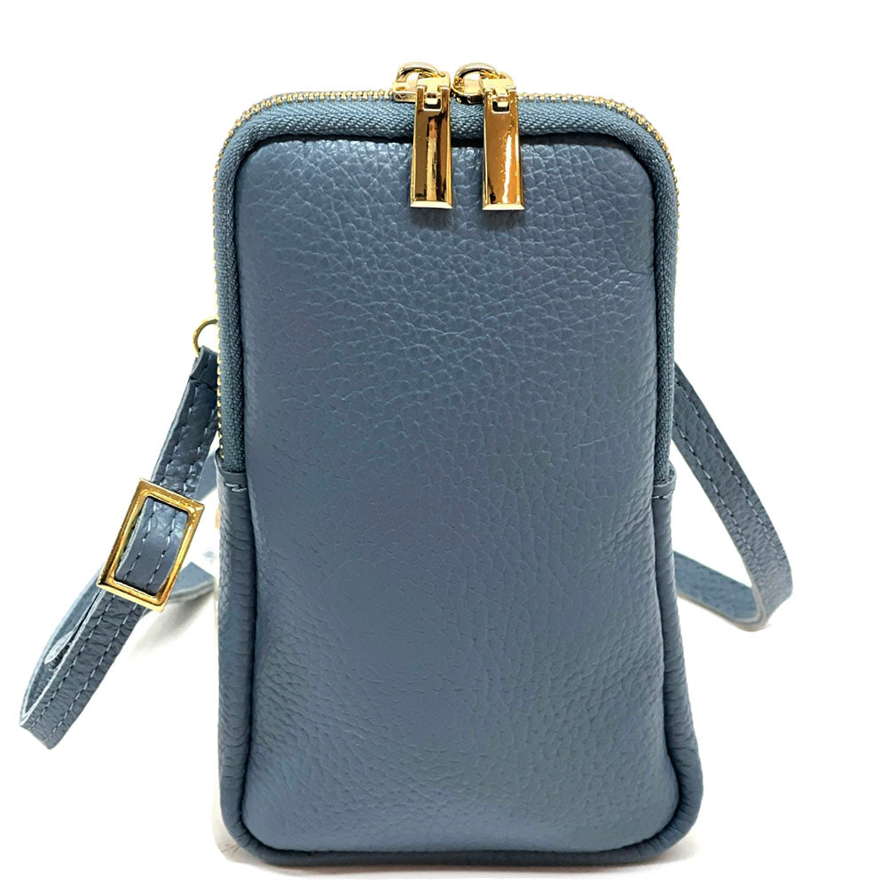 Alexis Italian Mini Leather Crossbody Bag - Made In Italy