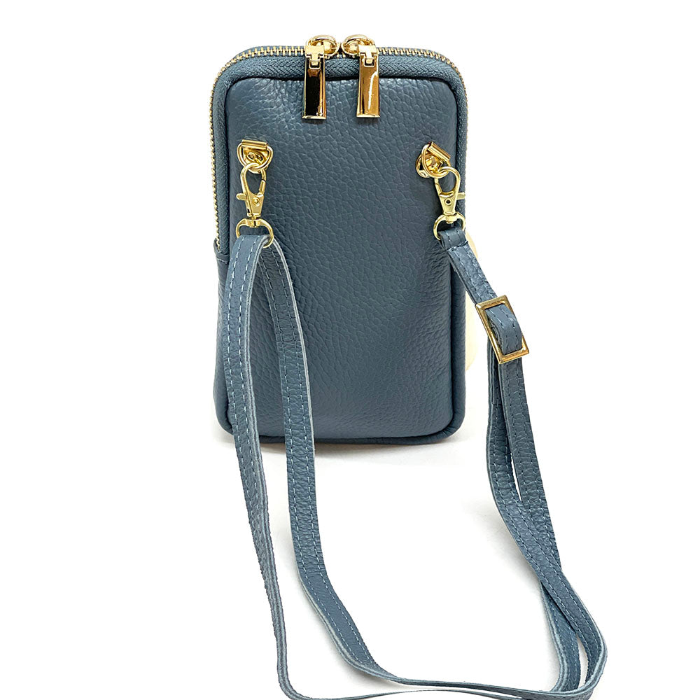 Alexis Italian Mini Leather Crossbody Bag - Made In Italy