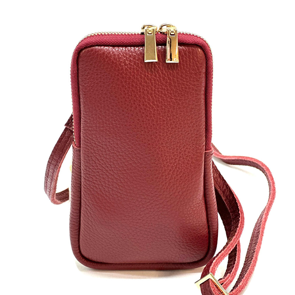 Alexis Italian Mini Leather Crossbody Bag - Made In Italy