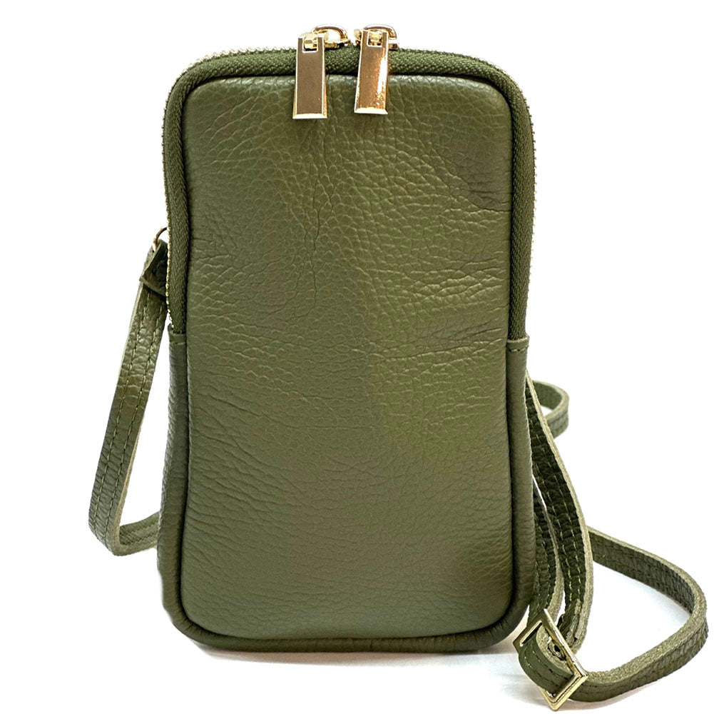 Alexis Italian Mini Leather Crossbody Bag - Made In Italy