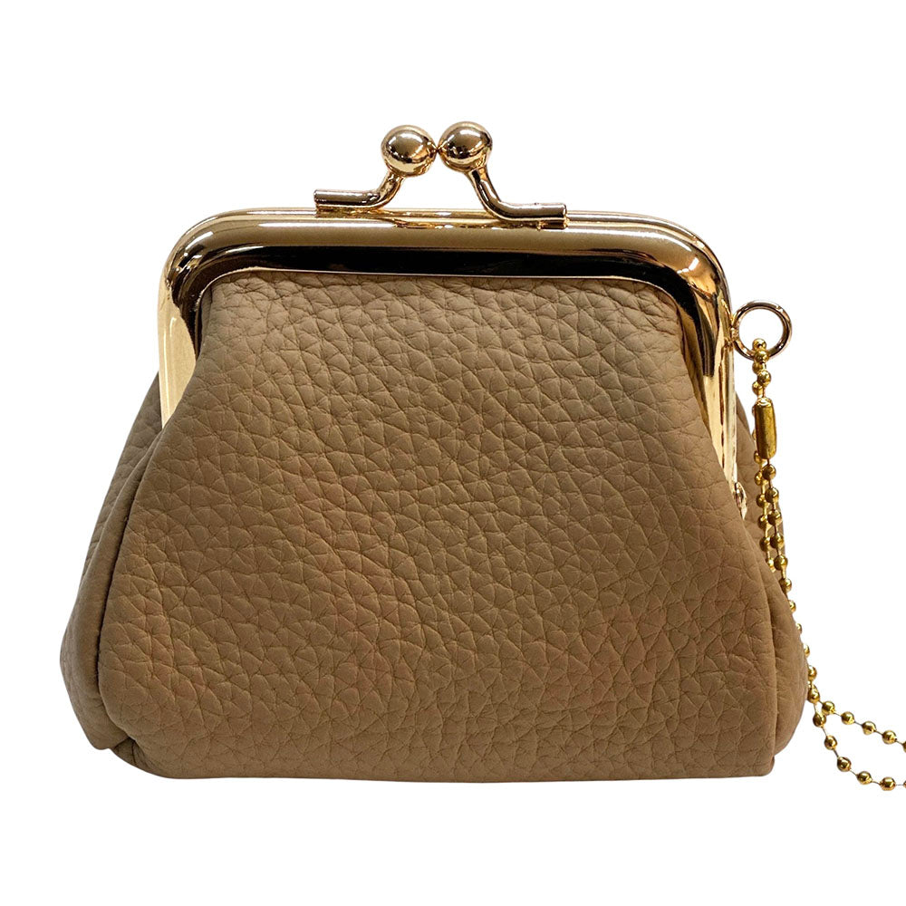 KissLock Mini Pouch in cow leather - Made In Italy
