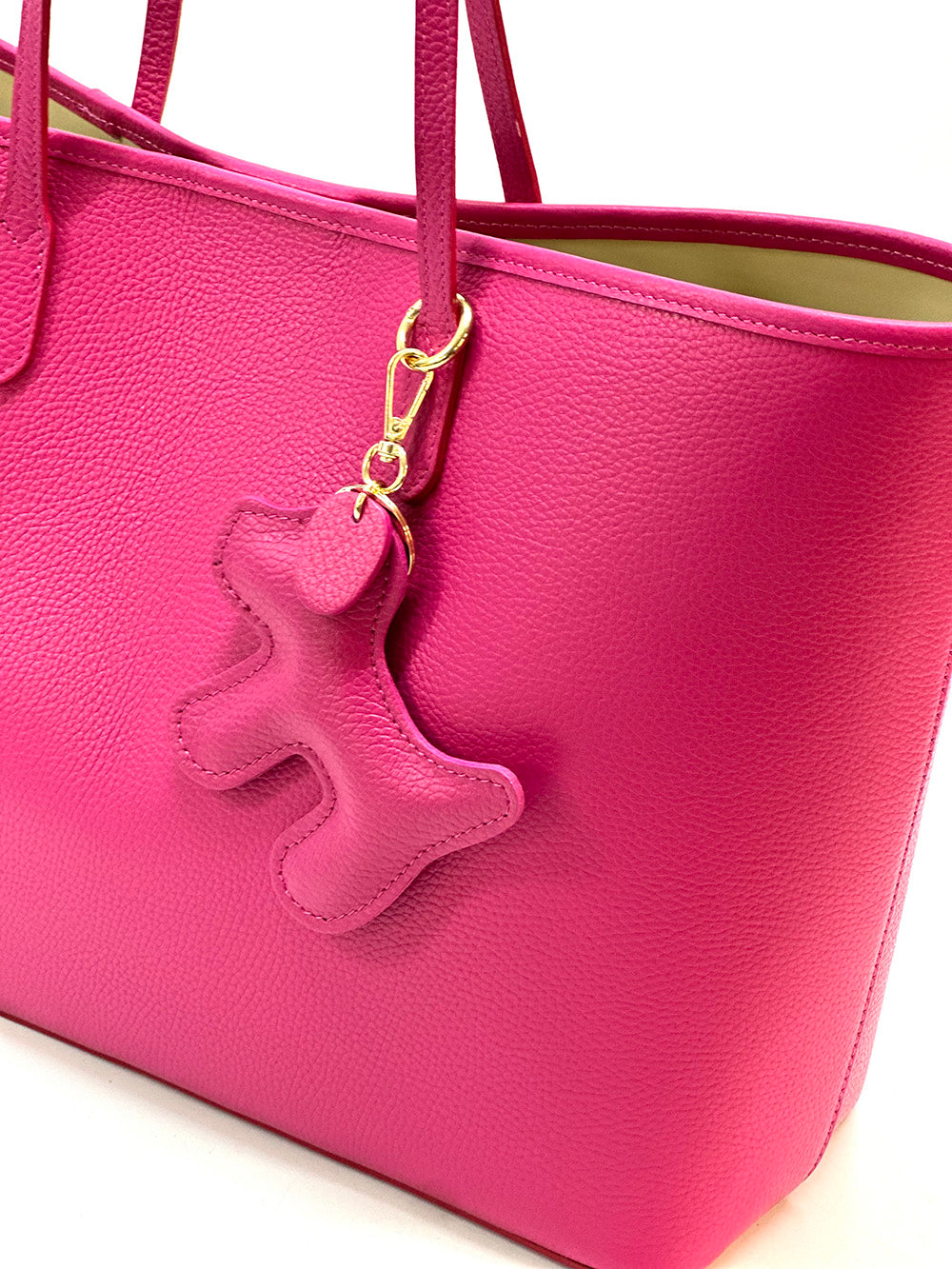 Leather Puppy Charm - Made In Italy