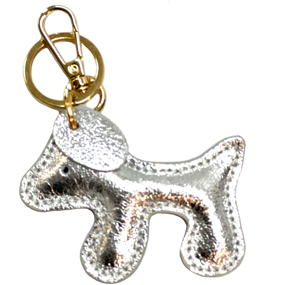 Leather Puppy Charm - Made In Italy