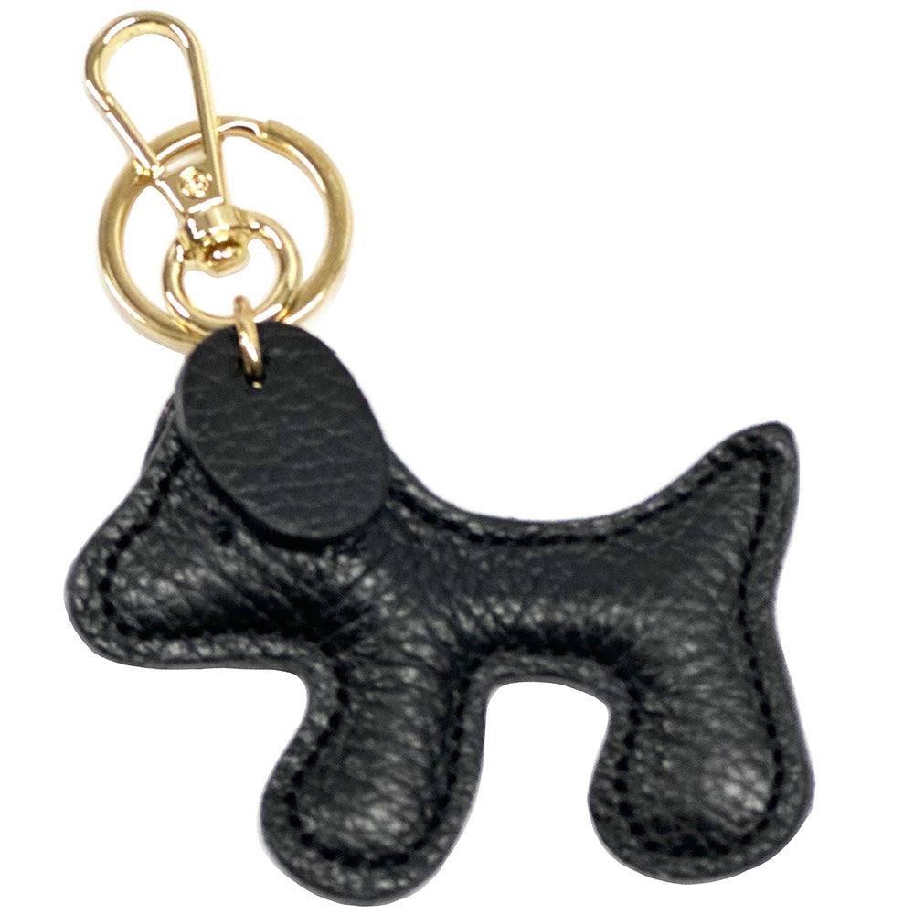Leather Puppy Charm - Made In Italy