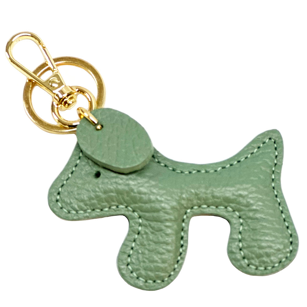 Leather Puppy Charm - Made In Italy