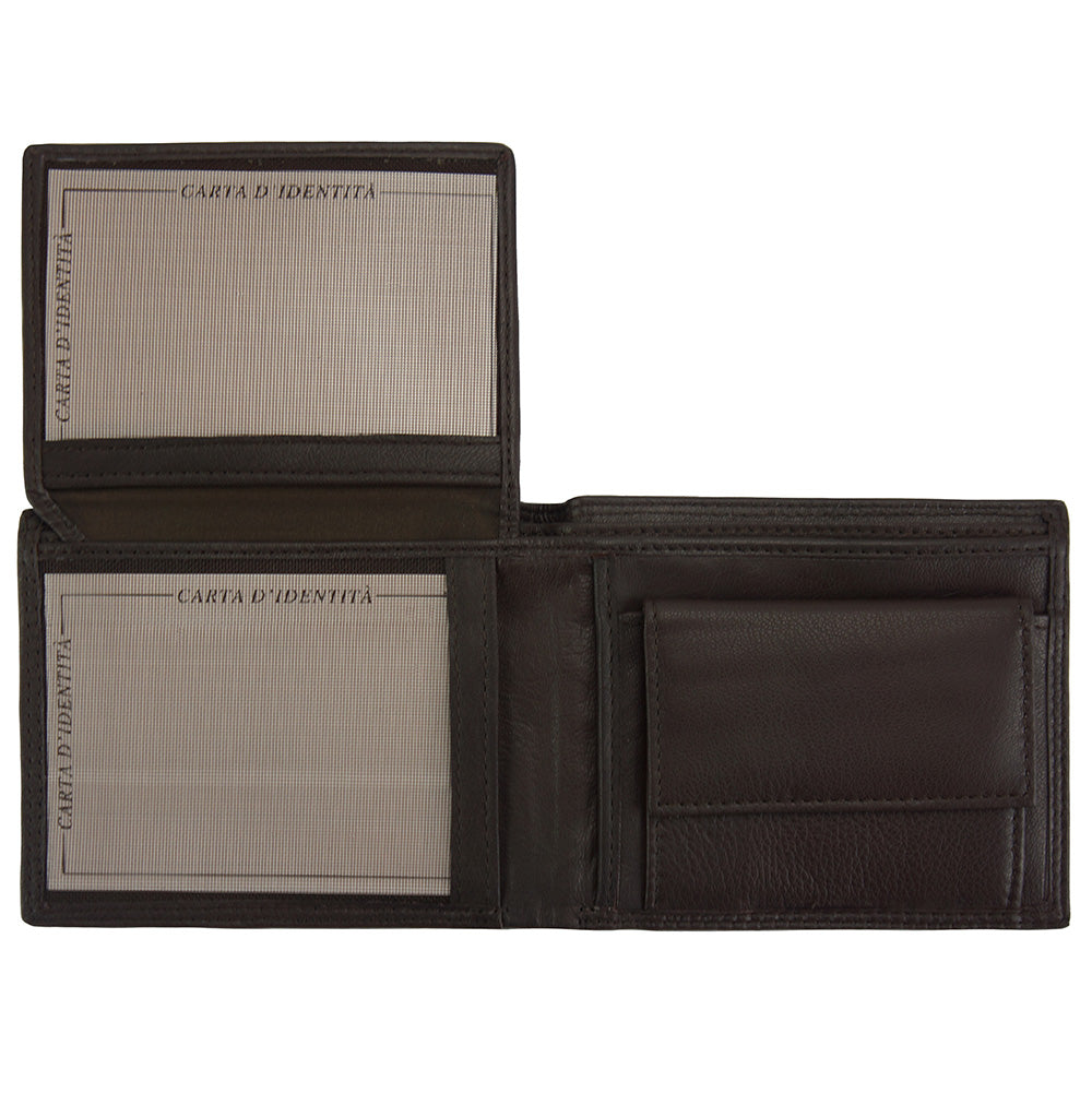 Salvatore Cow Leather Wallet - Made In Italy