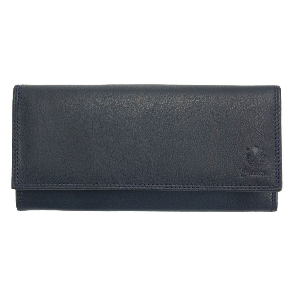 Aurora Leather Wallet - Made In Italy