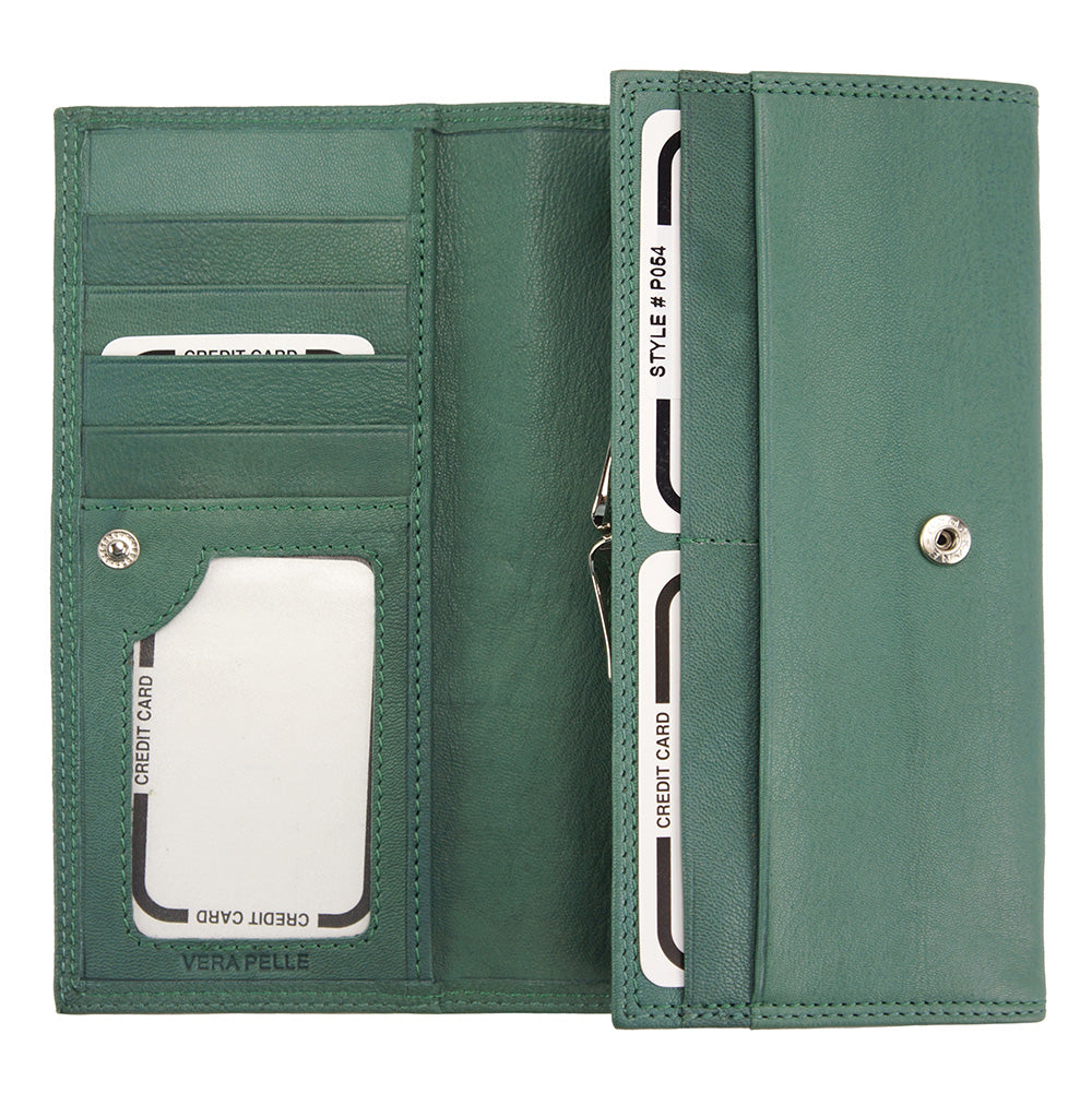 Emilie Leather Wallet - Made In Italy
