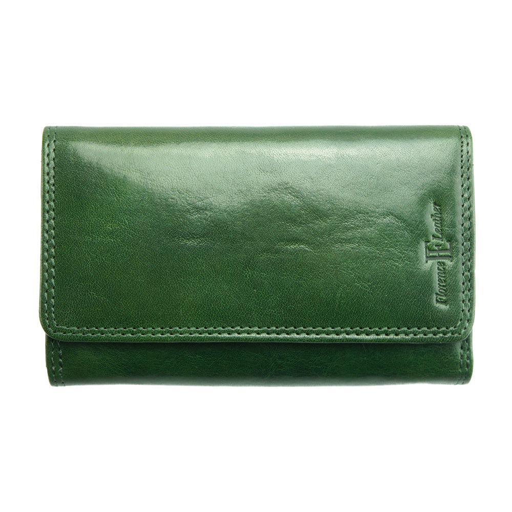 Rina GM V leather wallet - Made In Italy