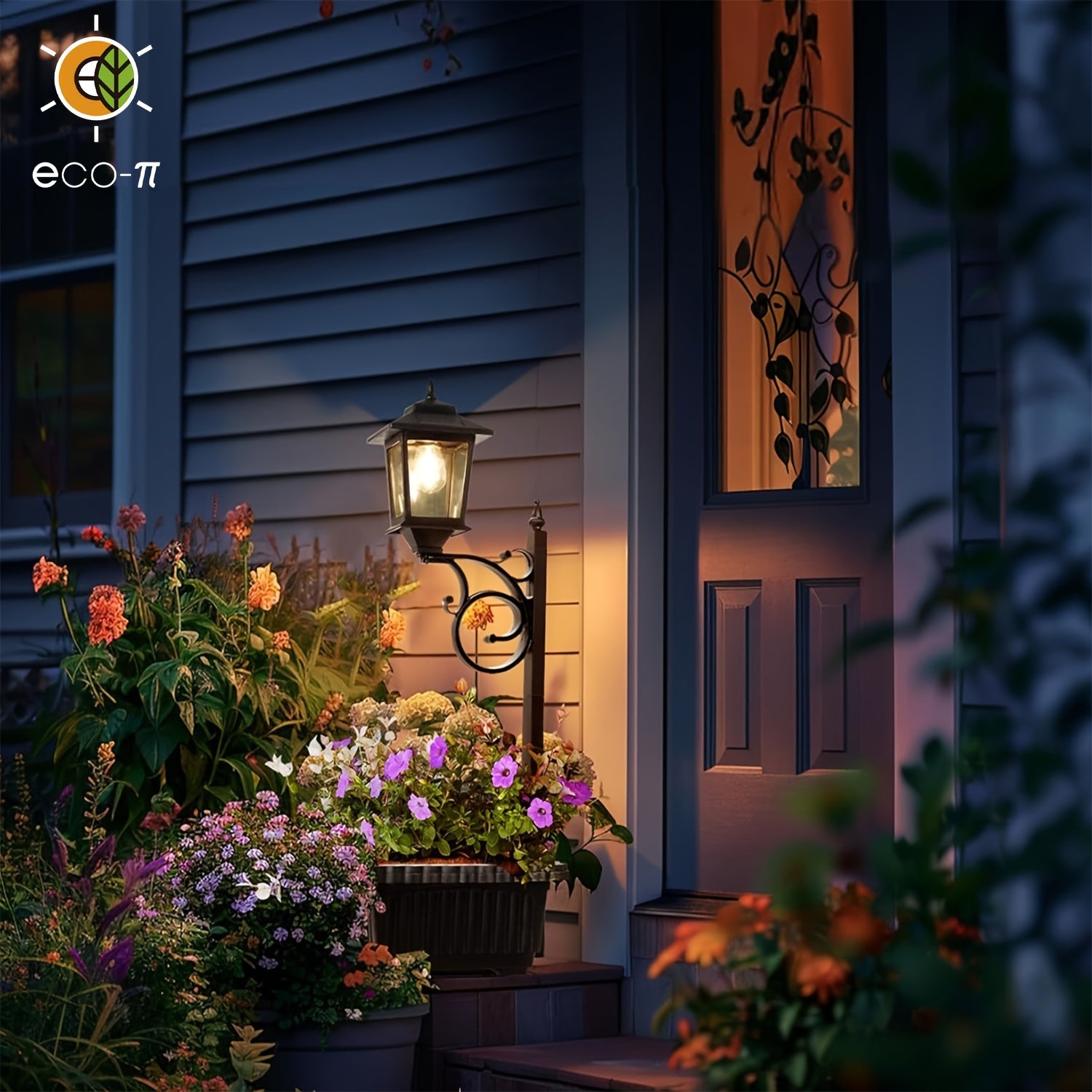 1pc High-Quality Solar-Powered Garden Street Lamp with Flower Pot - Large, Decorative Black Metal Light with Solar Charging, 1500mAh Battery, Outdoor Solar Lights for Garden, Pathway, Yard, Patio