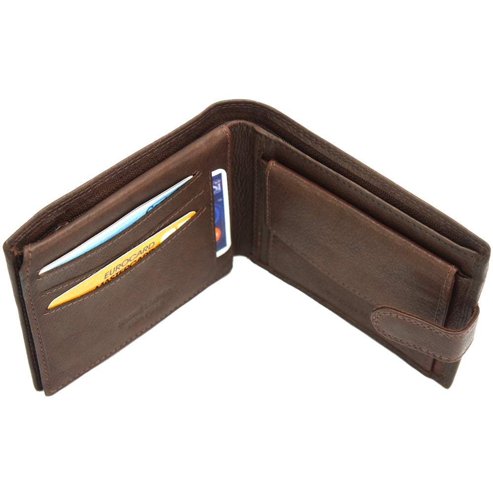Martino S Leather Wallet - Made In Italy