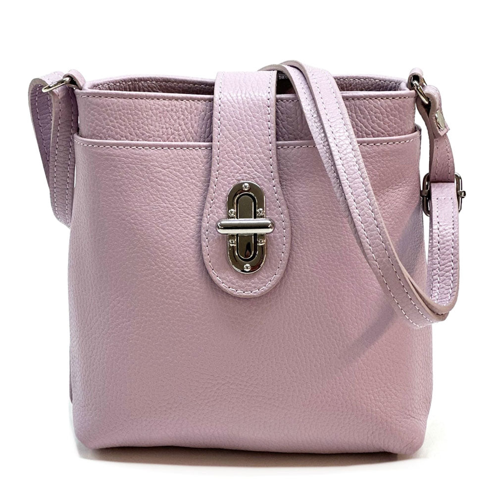 Micol leather Cross-body bag - Made In Italy