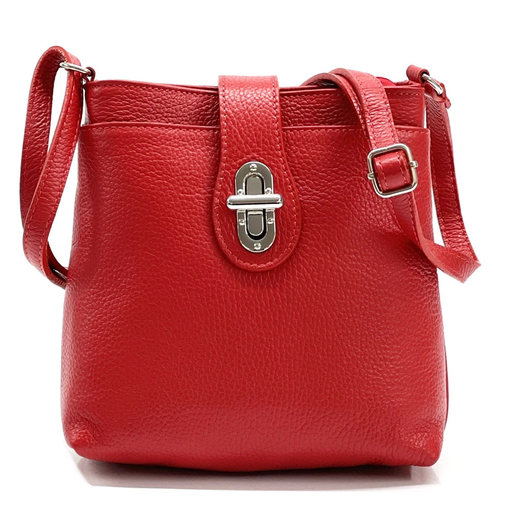 Micol leather Cross-body bag - Made In Italy