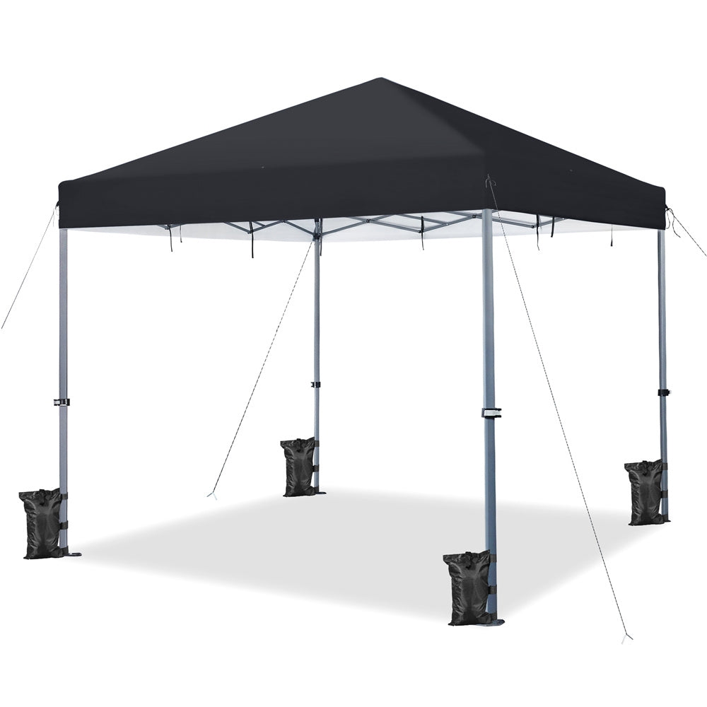 Pop-up Canopy, Outdoor Camping Tent with One-Push-To-Lock Setup Mechanism, UPF 50+ Instant Canopy Ideal, Suitable for Home & Commercial Use, Party Wedding Tent Garden Gazebo Outdoor Cover for Patio