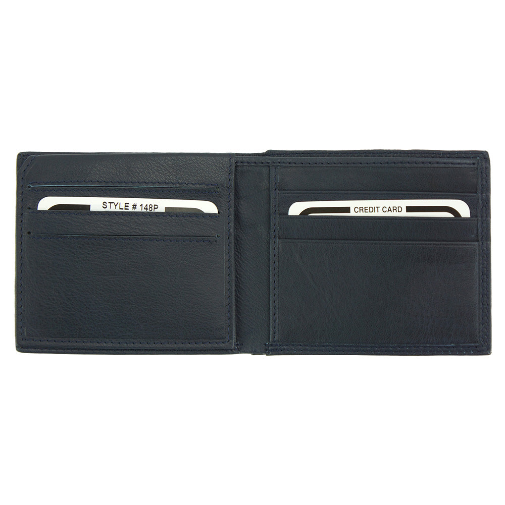 Ezio Leather Wallet - Made In Italy