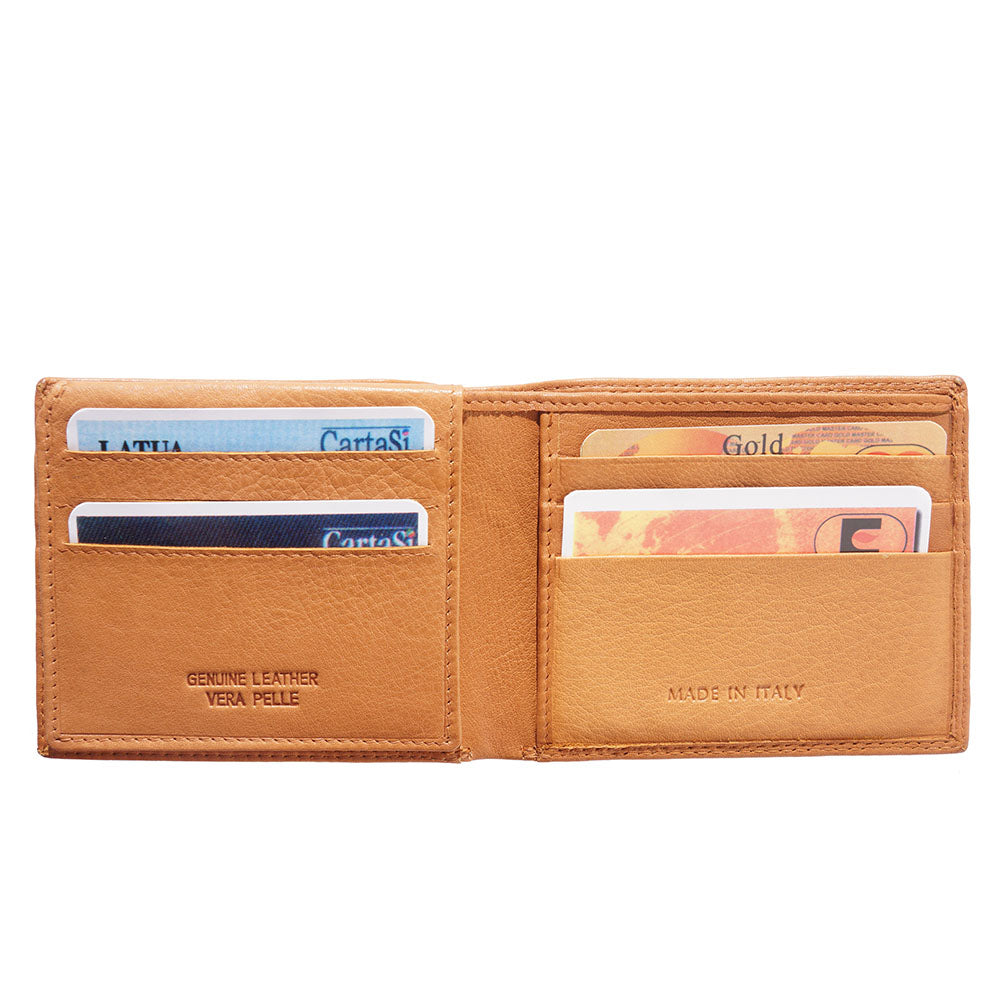 Ezio Leather Wallet - Made In Italy