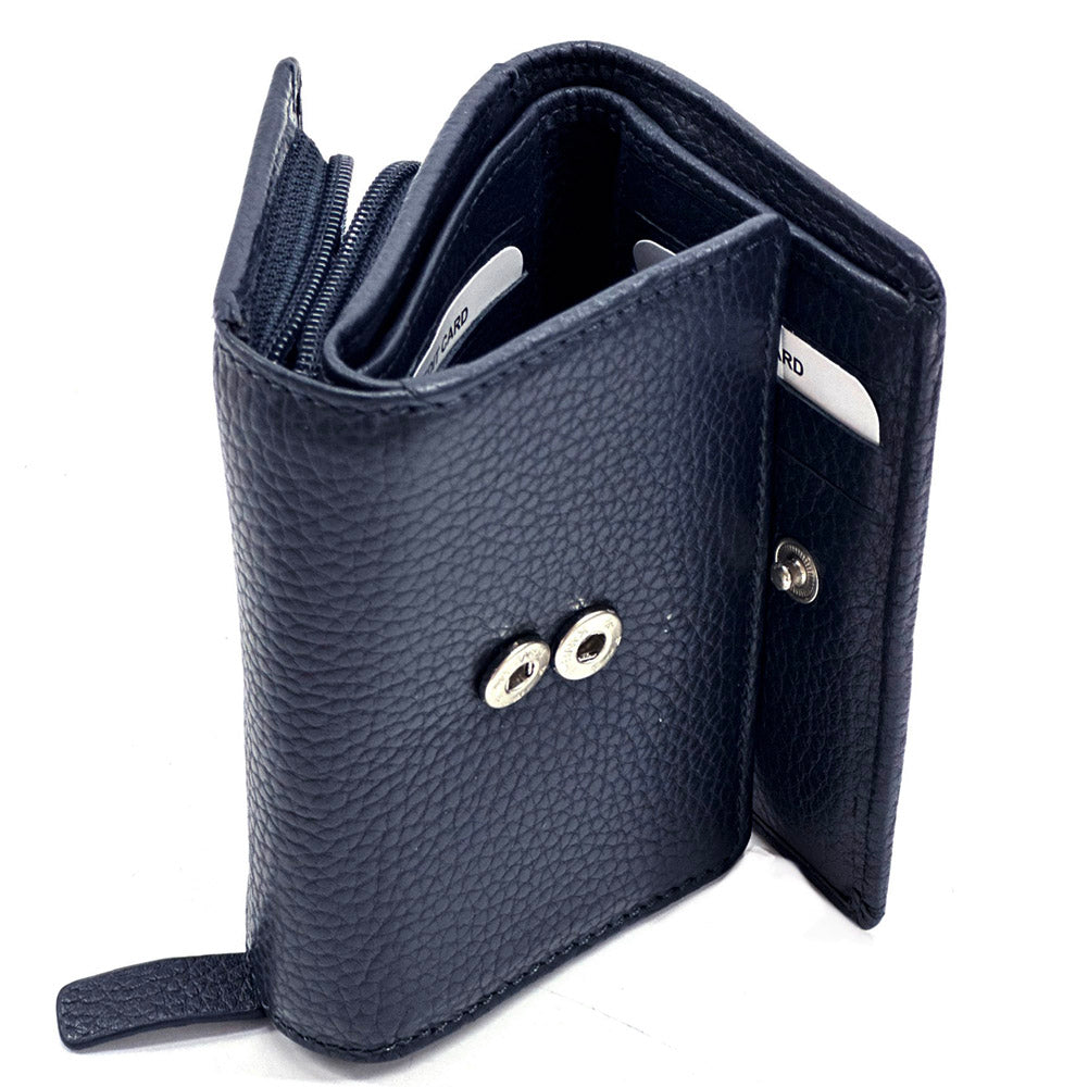 Jessa cow leather wallet - Made In Italy