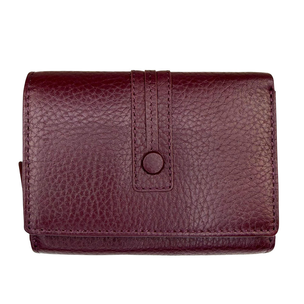 Jessa cow leather wallet - Made In Italy