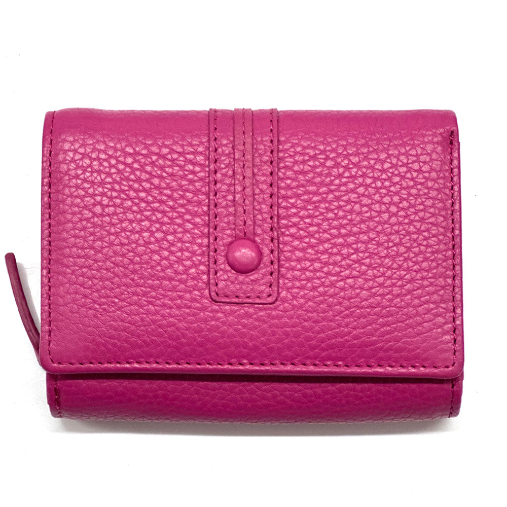 Jessa cow leather wallet - Made In Italy