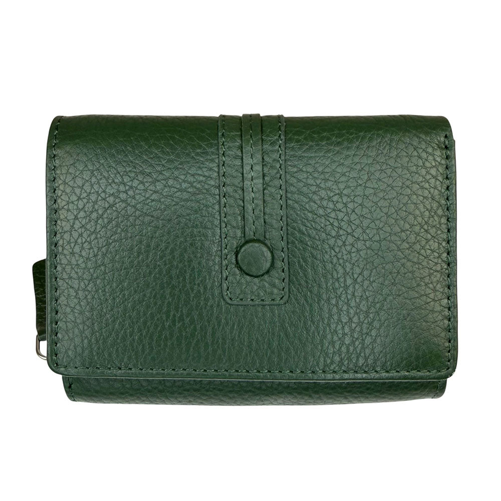 Jessa cow leather wallet - Made In Italy