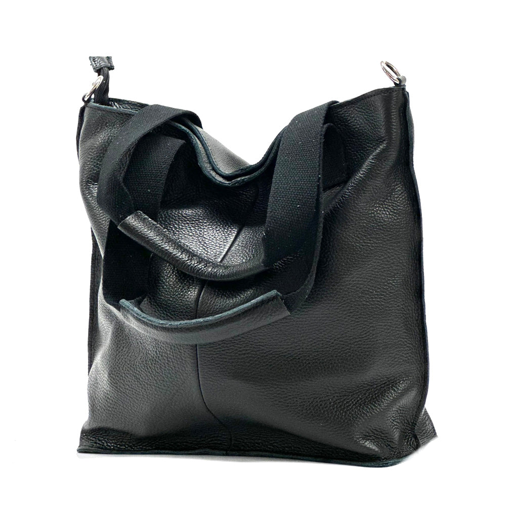 Zelina Italian Genuine Leather Tote Bag - Made In Italy