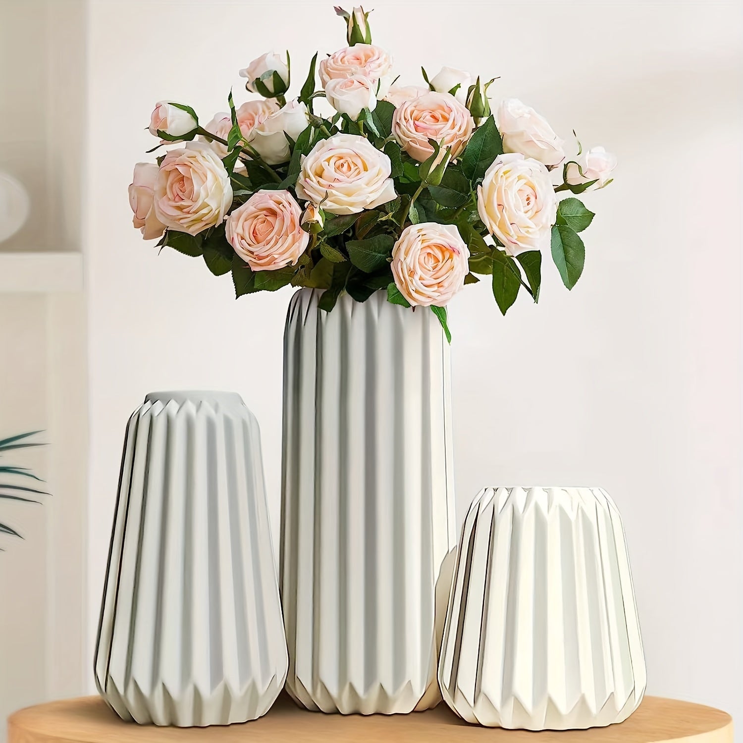3pcs Set of Ceramic Vases