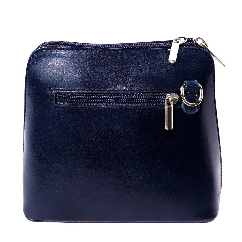 Dalida leather cross-body bag - Made In Italy