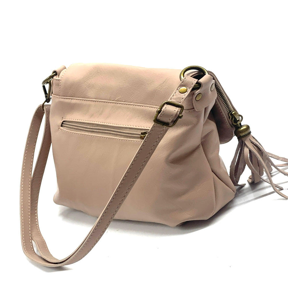 Gioia Cross-body leather bag - Made In Italy