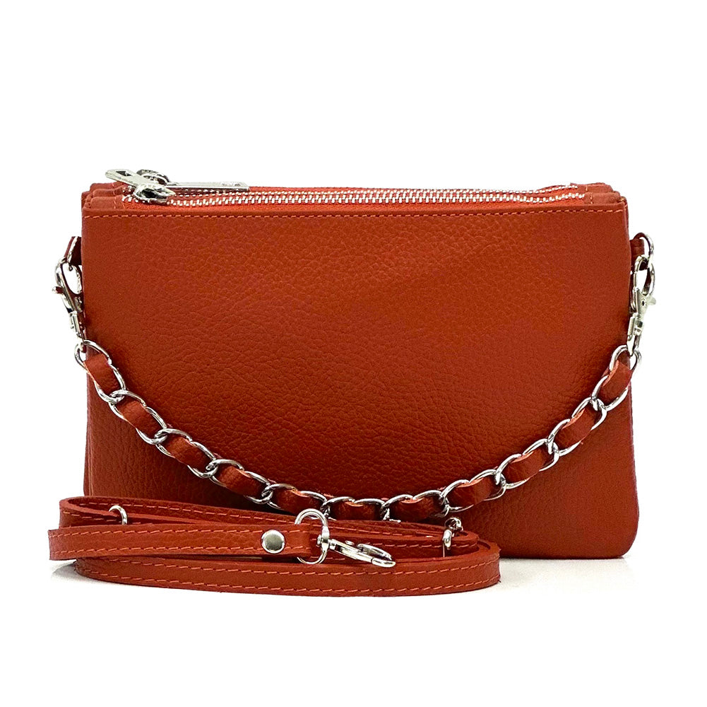 Fernanda Leather Clutch - made in Italy