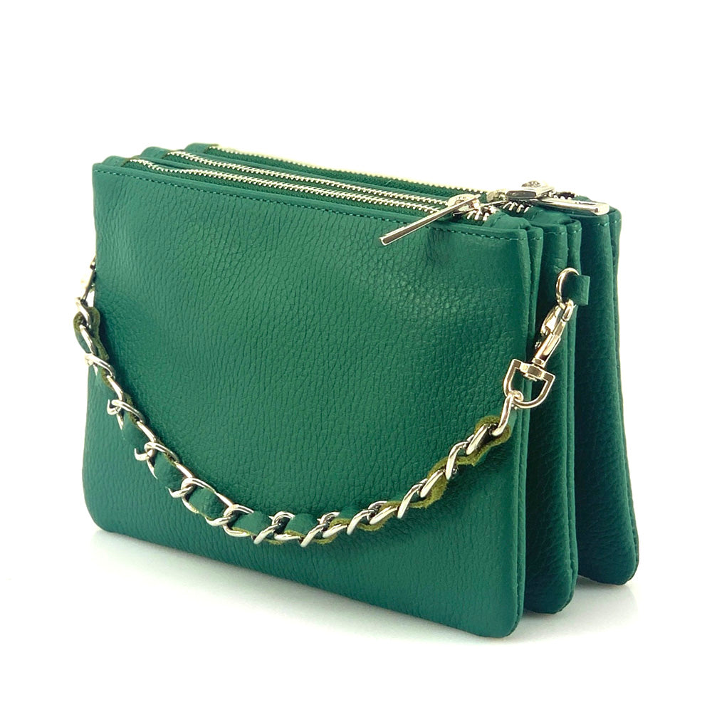 Fernanda Leather Clutch - made in Italy