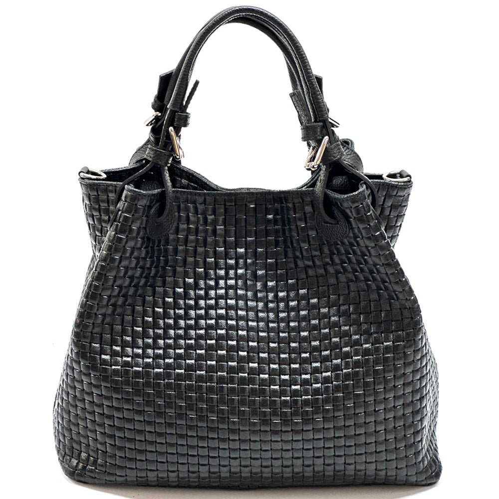 Debora IN Leather Shoulder Bag - Made In Italy
