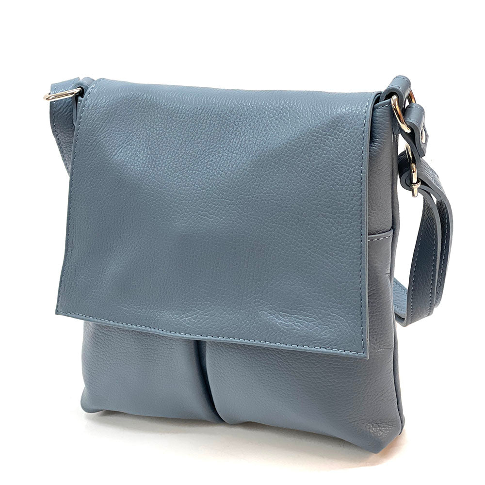 Oriana Italian Genuine Leather Crossbody Bag - Made In Italy