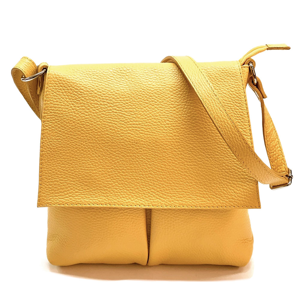Oriana Italian Genuine Leather Crossbody Bag - Made In Italy