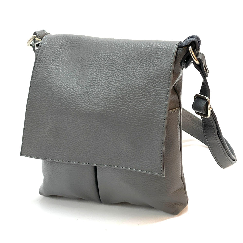 Oriana Italian Genuine Leather Crossbody Bag - Made In Italy