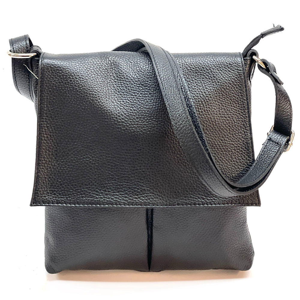 Oriana Italian Genuine Leather Crossbody Bag - Made In Italy