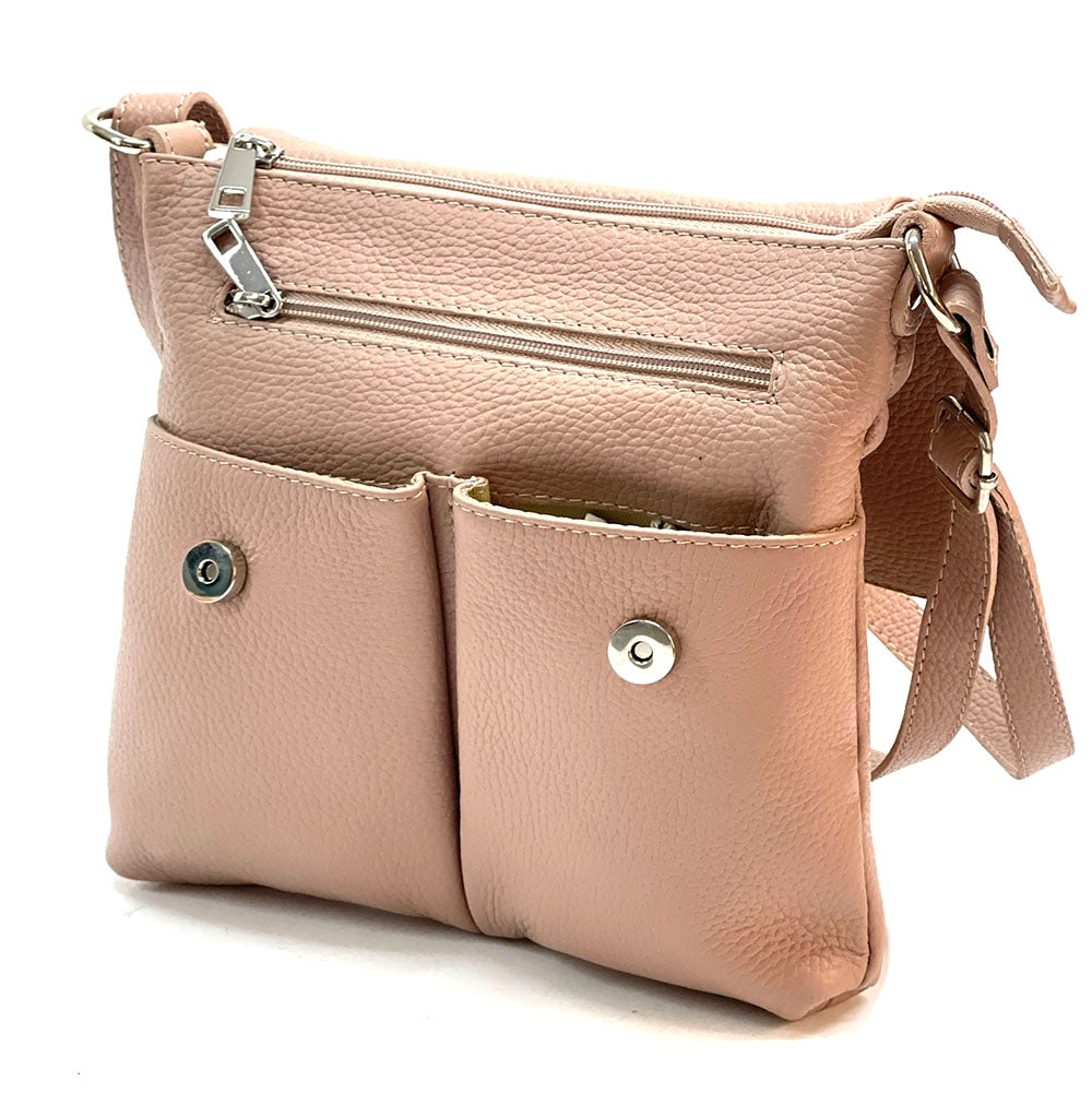Oriana Italian Genuine Leather Crossbody Bag - Made In Italy