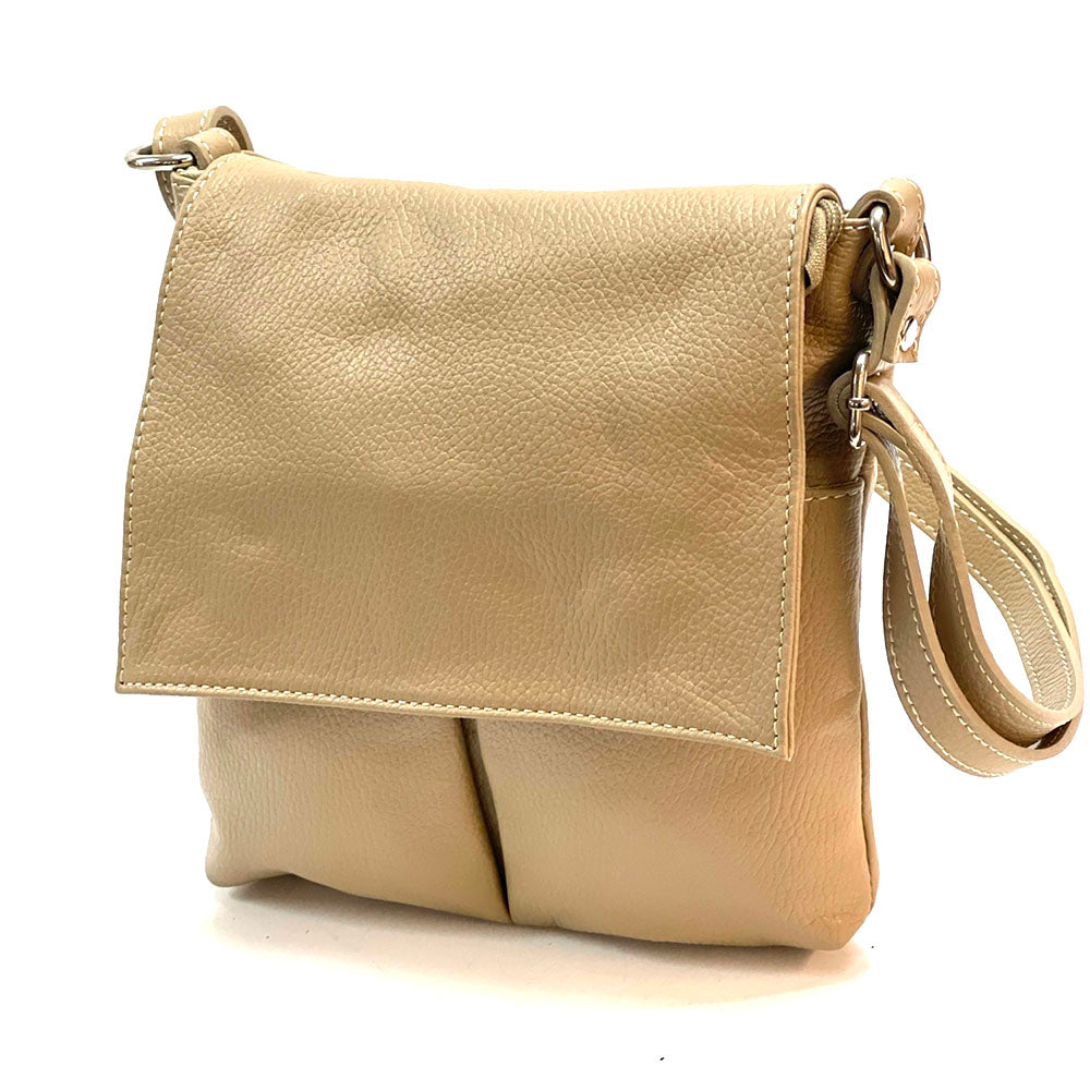 Oriana Italian Genuine Leather Crossbody Bag - Made In Italy