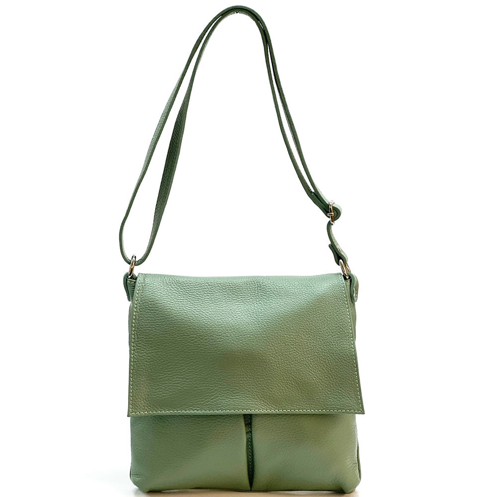 Oriana Italian Genuine Leather Crossbody Bag - Made In Italy