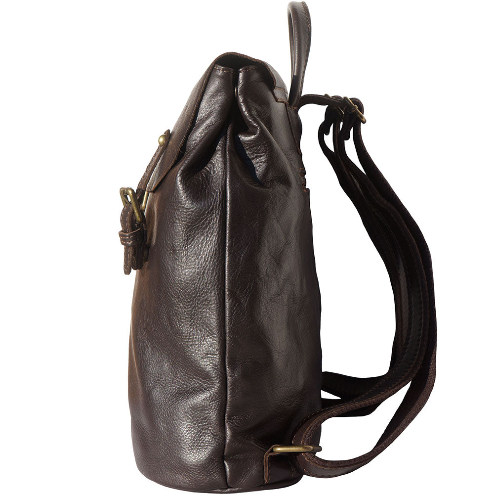 Vara Leather Backpack - Made In Italy