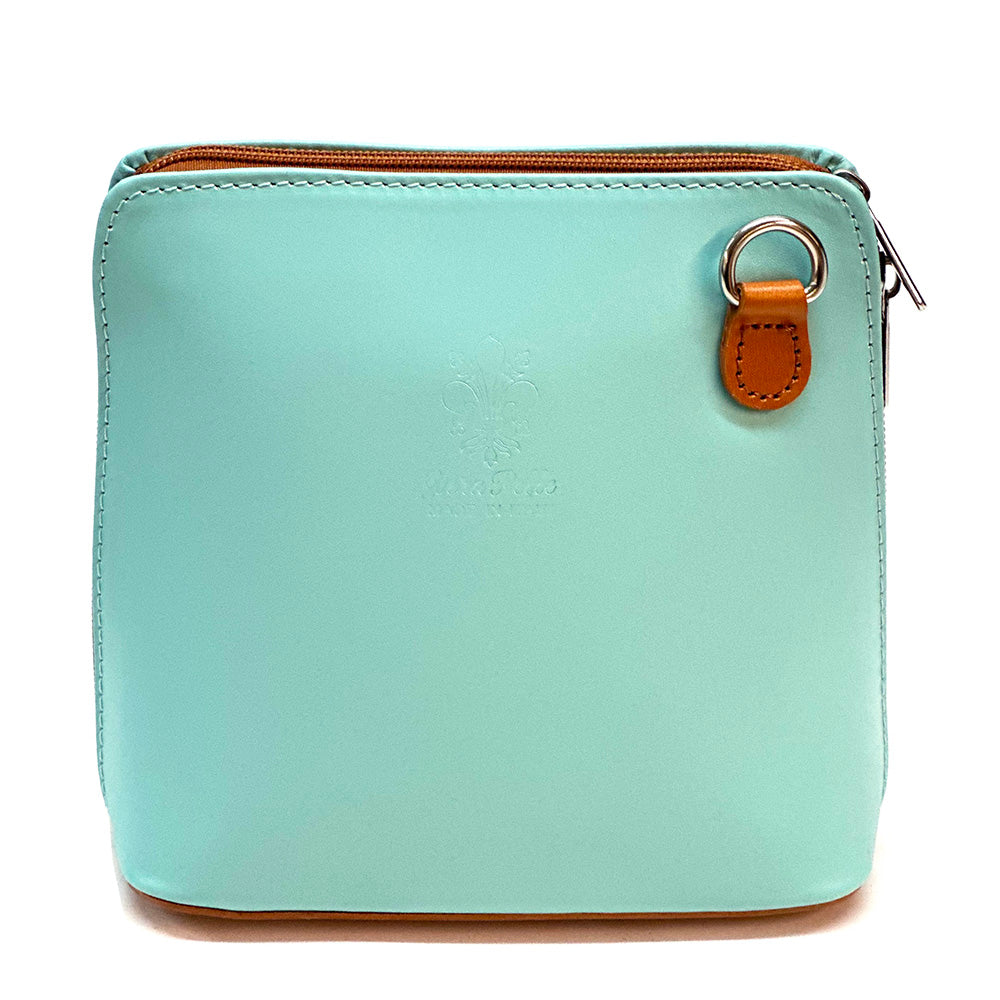 Dalida leather cross-body bag - Made In Italy