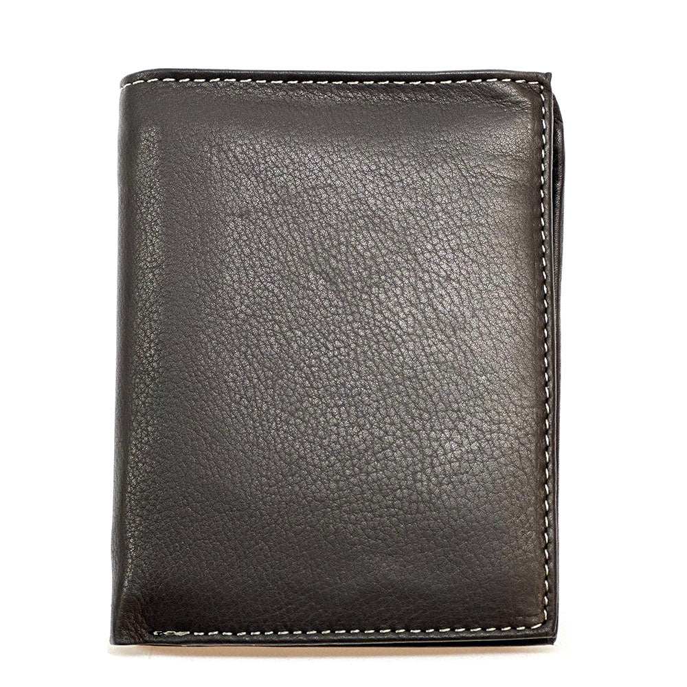 Raviero Cow Leather Vertical Wallet - made in Italy