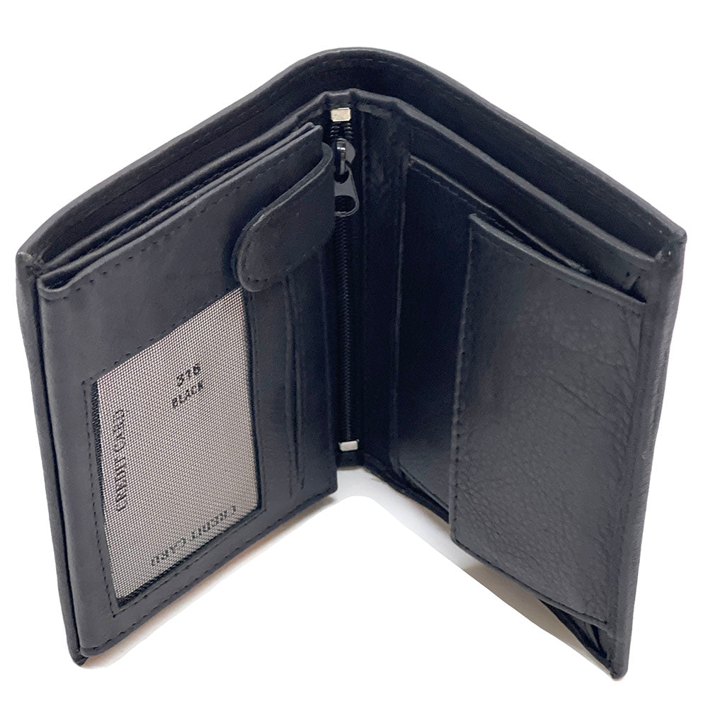 Raviero Cow Leather Vertical Wallet - made in Italy