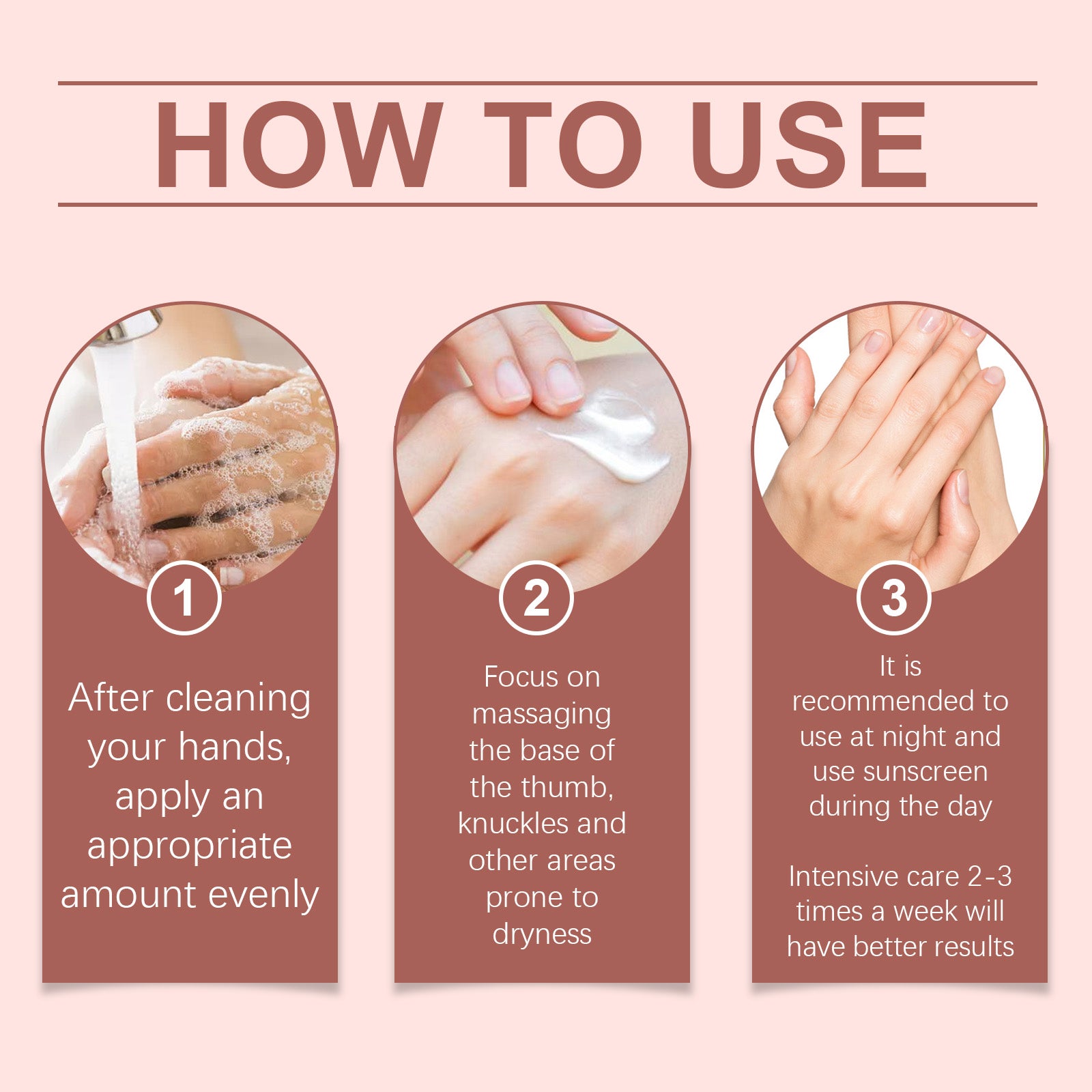 OUHOE Retinol Moisturizing Hand Cream, Shea Butter Moisturizes Fine Lines And Improves Dryness