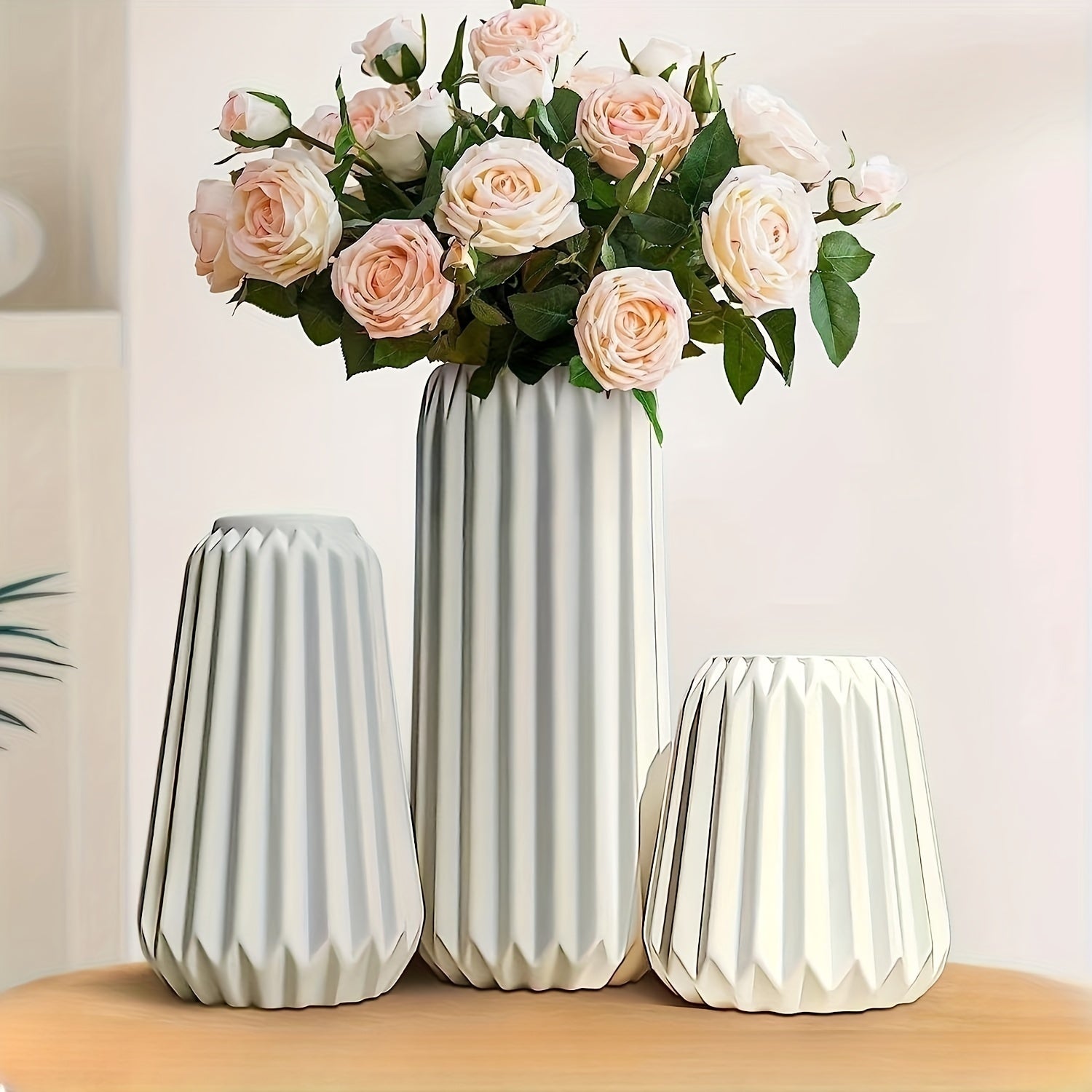 3pcs Set of Ceramic Vases