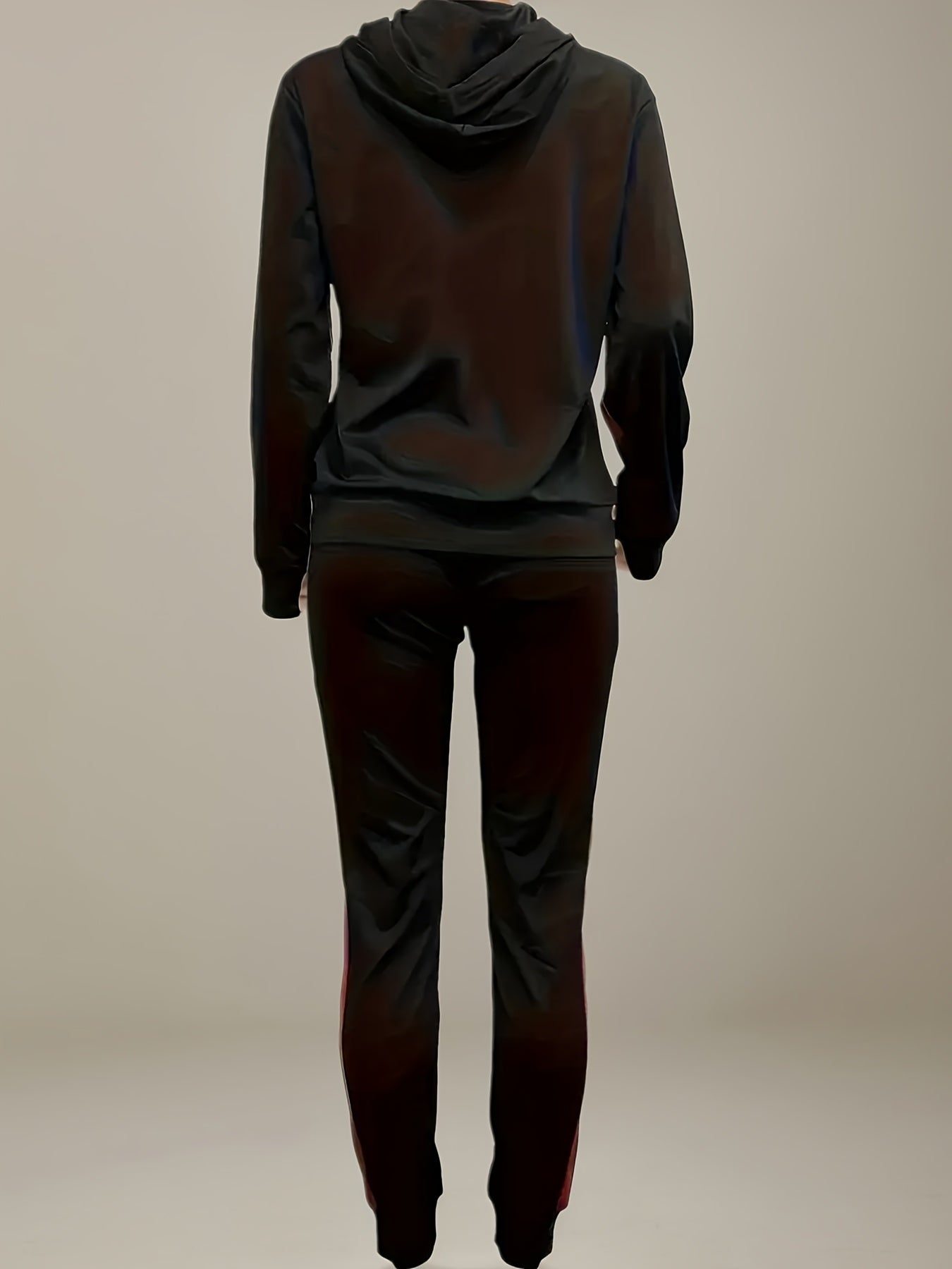 2025 Red & Black Camo Hoodie Set | Women&