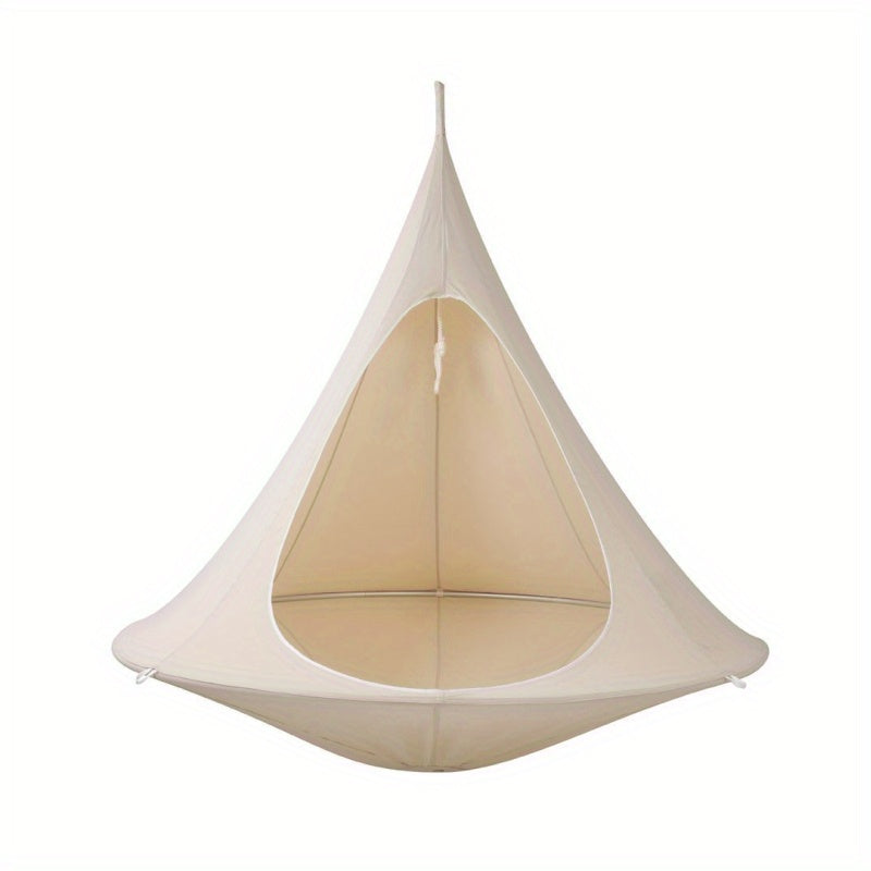 Waterproof Double Swing Portable Hanging Chair Hammock, Aerial Tent Swing Outdoor Chair