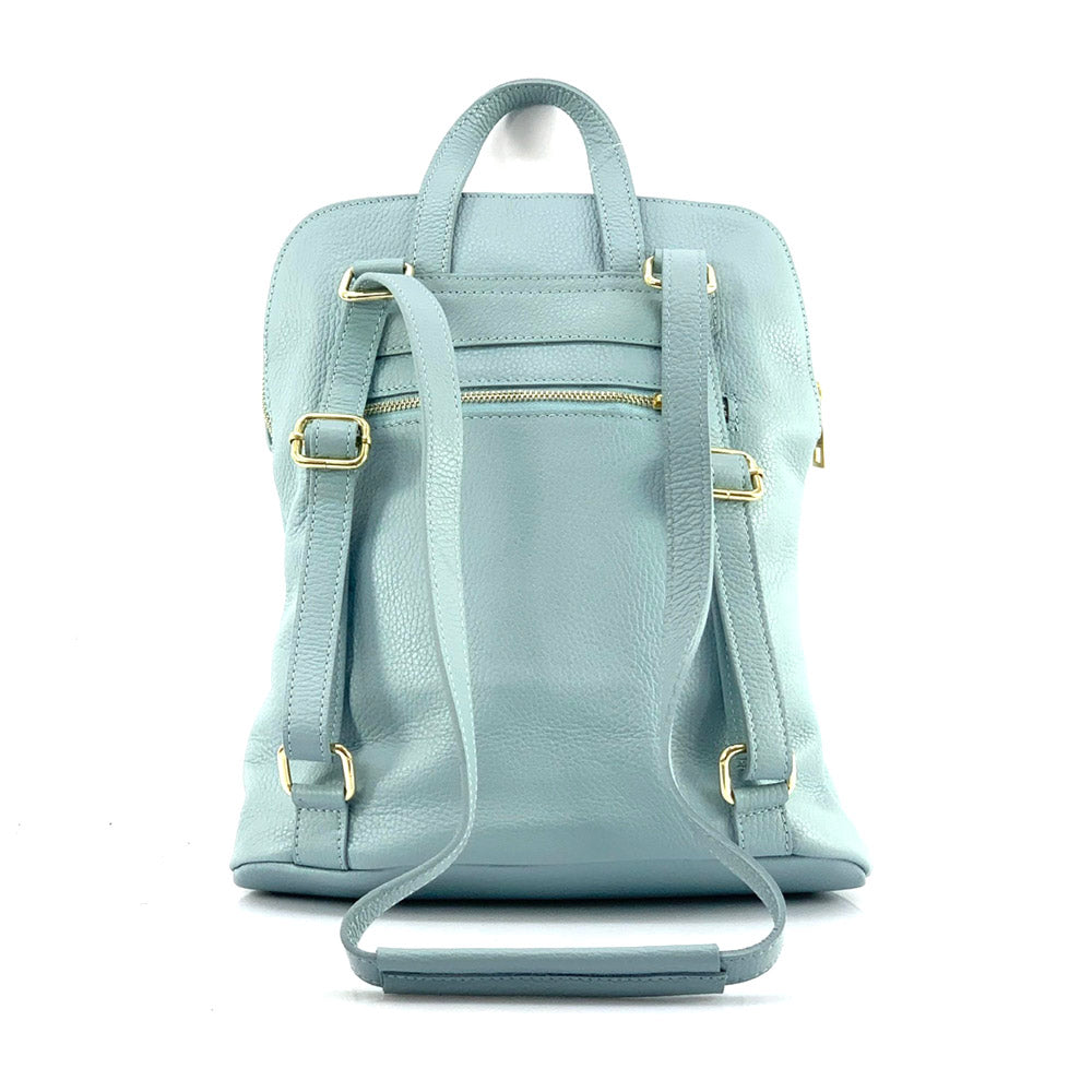 Ghita Italian Leather Backpack - Made In Italy